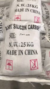 Schwarzes Siliziumkarbid SiC Sandstrahlkorn  -2-