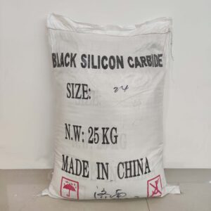 Schwarzes Siliziumkarbid SiC Sandstrahlkorn  -1-